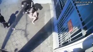 CLASSIC Man Stabbing Girlfriend For Cheating.
