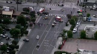 NBC Los Angeles helicopter crashes while covering fatal bus accident, 3 killed