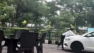 Woman Hit And Dragged By Car During Dispute In India