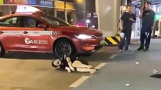 Fender Bender In Taiwan Leaves Rider Suffering A Seizure