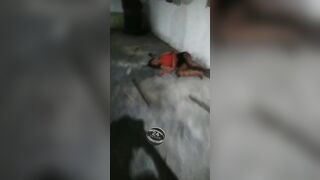 DRUG DEALERS BEATING YOUNG GIRL WITH NO MERCY