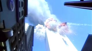 5 minutes of rare videos of UA175 impacting.