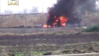 american soldier burning alive after his humvee was blown 2009
