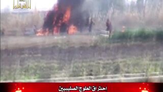 american soldier burning alive after his humvee was blown 2009
