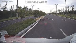 Elderly Cyclist Killed By Dashcam Vehicle