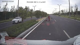 Elderly Cyclist Killed By Dashcam Vehicle