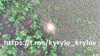 Ukraine drones seek and destroy russian soldiers.