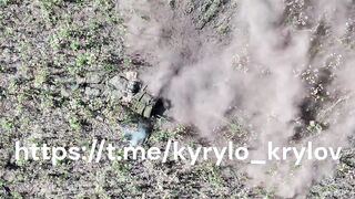Ukraine drones seek and destroy russian soldiers.