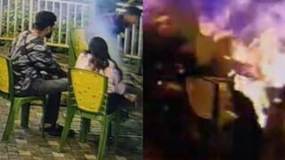 Newlywed Engulfed in Fireball During Honeymoon Barbecue
