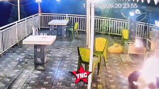 Newlywed Engulfed in Fireball During Honeymoon Barbecue