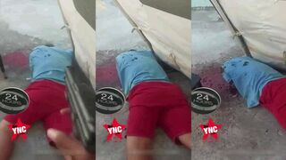 CLASSIC Man's head is shot repeatedly with automatic weapons