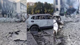 KYIV REDUCED TO RUBBLE IN RECENT ATTACKS