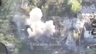 SLAVIANSK, KRAMATOSRSK AND DRUZHKOVKA BEING DEMOLISHED