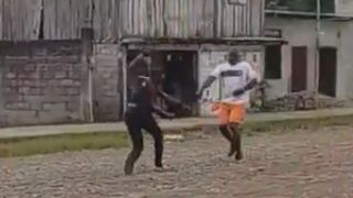 Man With Machete Attacks Random People, Sevral Injured