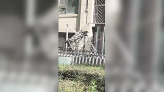 Worker Fell, Died While Installing AC In China