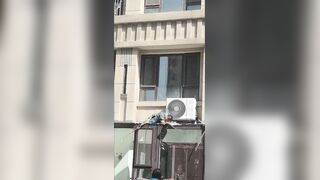Worker Fell, Died While Installing AC In China