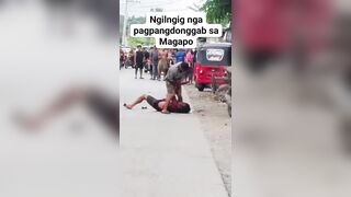 Man Named "Boki"Gets Stabbed To Death During Dispute In The Philippines