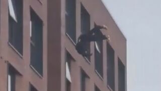 Man Falls From The Roof In North London
