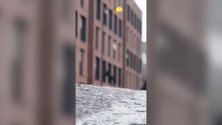 Man Falls From The Roof In North London