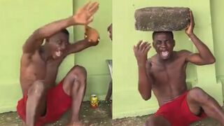 Nigerian Man Caught Stealing IPhone In Ghana