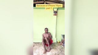 Nigerian Man Caught Stealing IPhone In Ghana