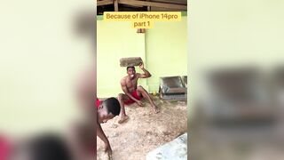 Nigerian Man Caught Stealing IPhone In Ghana