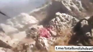 Turkish soldiers are giving candy to PKK soldiers.