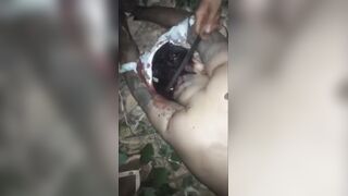 Gang member beheaded and loses an ear