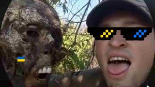 Russian and his Black Ukrainian friend.