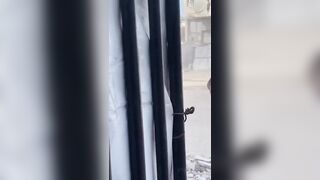 Moment Of Deadly IDF Strike In Gaza