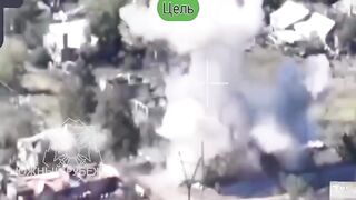 ARTILLERY AND DRONES DECIMATING DRONE OPERATORS POST