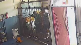 Woman Cleaning Factory Floor Crushed To Death By Elevator