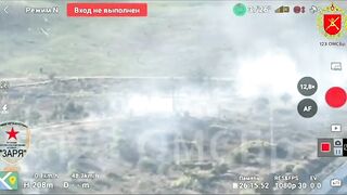 A CREW OF UKRAINIAN SOLDIERS BURNT ALIVE TO A CRISP