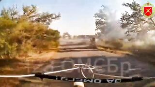 A CREW OF UKRAINIAN SOLDIERS BURNT ALIVE TO A CRISP