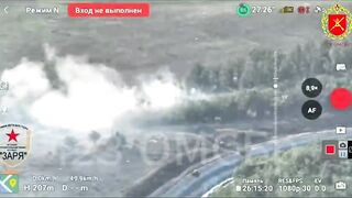 A CREW OF UKRAINIAN SOLDIERS BURNT ALIVE TO A CRISP