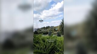 Ukr air defenses fails in video and Rus missile hits.
