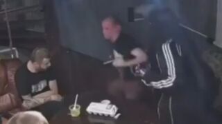 Crazy Bitch Stabs Drunk Shit Talker During "Trash" Stream