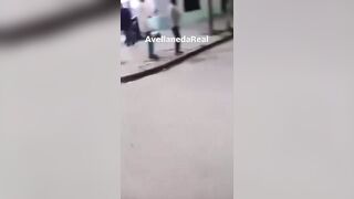 Off Duty Cop Working As An App Driver Shoots Criminal During An Attmpted Robbery