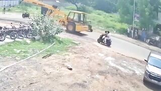 19-Year-Old Student Dies  After Being Hit By Crane in India