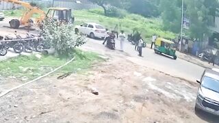 19-Year-Old Student Dies  After Being Hit By Crane in India