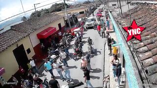 Old Man Hit By Motorcycle And Finished Off By Another Rider In Colombia