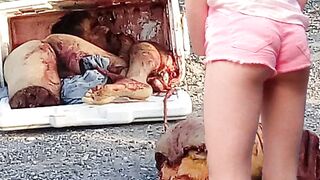 Macabre discovery on the street