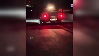 USA: Transgender Wearing Diapers Totals His Truck In Los Angeles