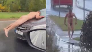 Naked Man With Machete Tased By Police After Fucking Around
