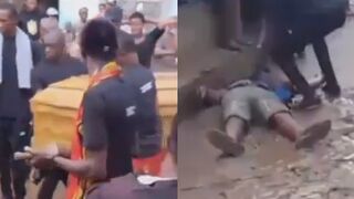 Idiot Opens Fire During Burial Ceremony And Kills One. Nigeria