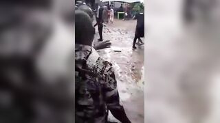 Idiot Opens Fire During Burial Ceremony And Kills One. Nigeria