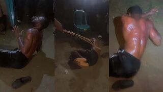 Man PunishedBy Community Leaders For Touching A Little Girl