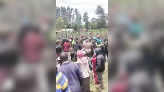 Couple Accused Of Kidnapping Stripped And Beaten By Mob In Kenya