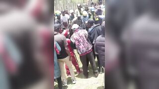 Couple Accused Of Kidnapping Stripped And Beaten By Mob In Kenya