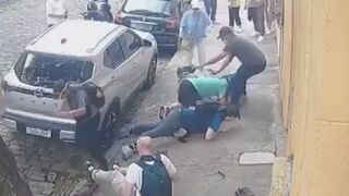 Failed Robbery Of A Tourist From Germany In Brazil